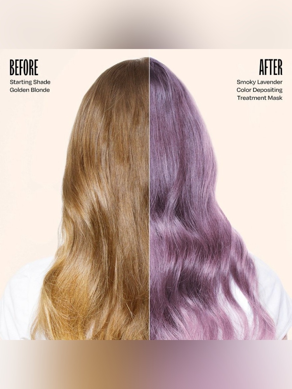 Overtone Smoky Lavender Hair Mask Semi Permanent Hair Dye - Picture 2 of 7